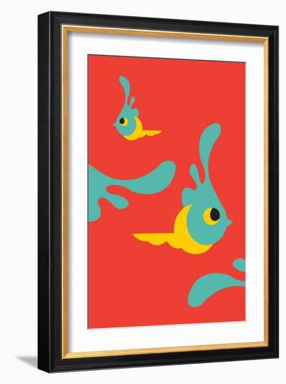 Delirio by Annimo-null-Framed Art Print