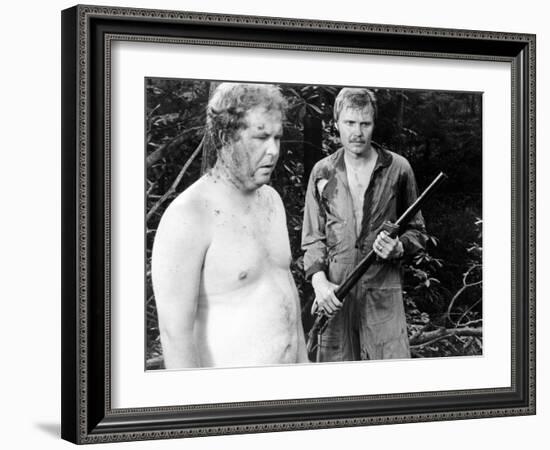 Deliverance, Ned Beatty, Jon Voight, 1972-null-Framed Photo