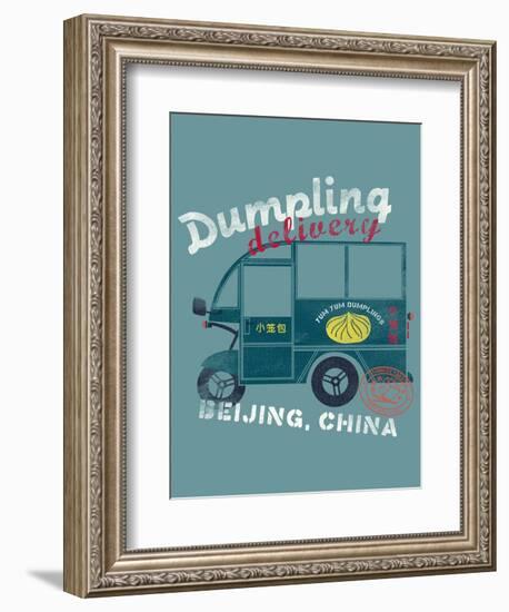 Delivery Truck-null-Framed Giclee Print