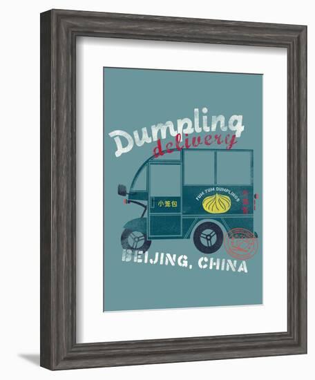 Delivery Truck-null-Framed Giclee Print