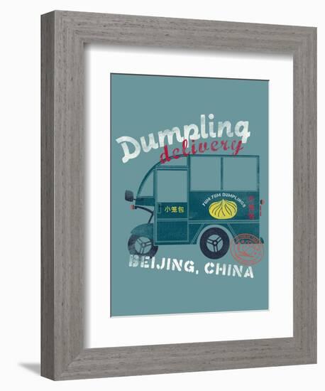 Delivery Truck-null-Framed Giclee Print