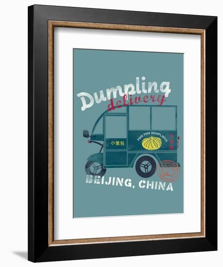 Delivery Truck-null-Framed Giclee Print