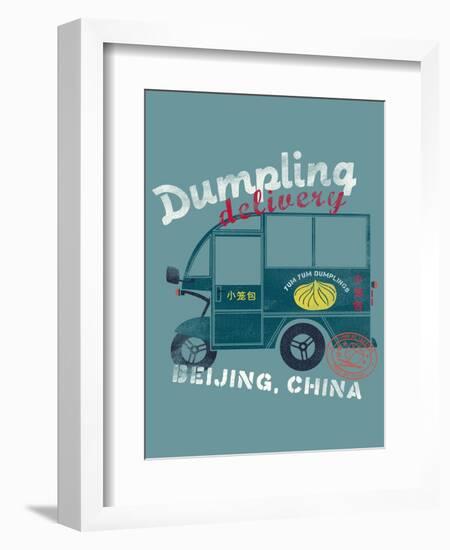 Delivery Truck-null-Framed Giclee Print