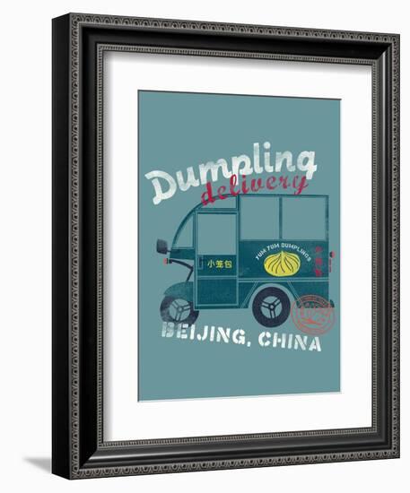 Delivery Truck-null-Framed Giclee Print