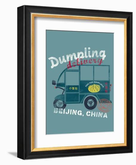 Delivery Truck-null-Framed Giclee Print