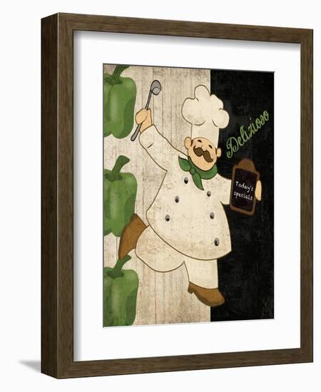 Delizioso Chef-Piper Ballantyne-Framed Art Print