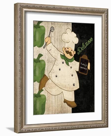 Delizioso Chef-Piper Ballantyne-Framed Art Print