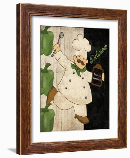 Delizioso Chef-Piper Ballantyne-Framed Art Print