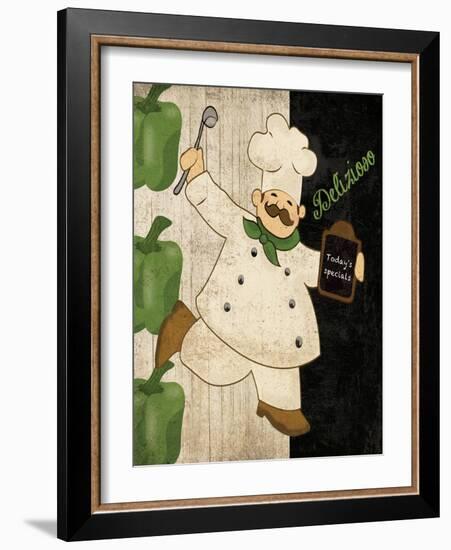 Delizioso Chef-Piper Ballantyne-Framed Art Print