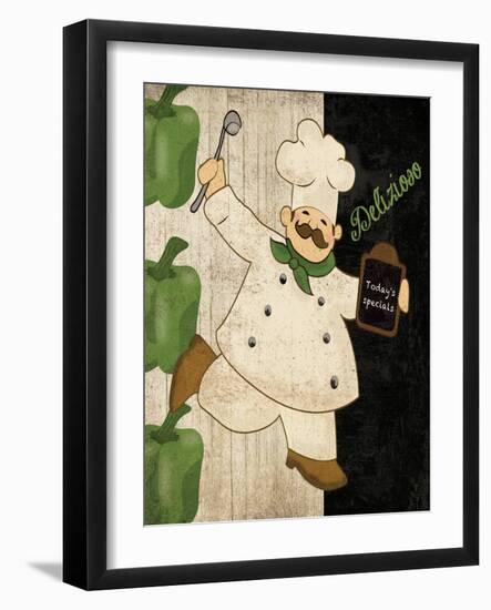 Delizioso Chef-Piper Ballantyne-Framed Art Print