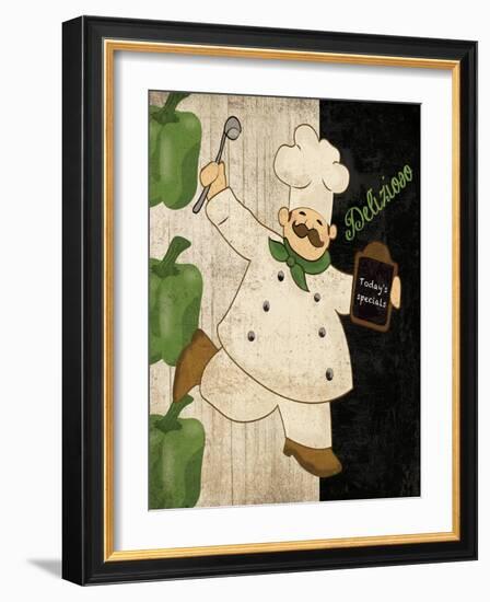 Delizioso Chef-Piper Ballantyne-Framed Art Print