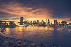 New York City at Sunset-dellm60-Photographic Print