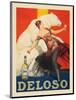 Deloso-Vintage Posters-Mounted Giclee Print