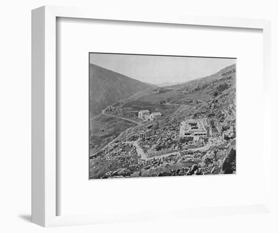 'Delphi - Gulf of Corinth in the distance', 1913-Unknown-Framed Photographic Print