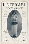 L'Officiel, September 15 1921 - Réverie d'Opium, Robe Jean Patou-Delphi-Framed Art Print