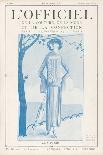 L'Officiel, January 15 1922 - Robe de Molyneux-Delphi-Framed Art Print