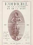 L'Officiel, December 15 1921 - Mlle Soria, Robe de Marshal&Armand-Delphi-Framed Stretched Canvas