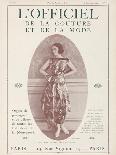 L'Officiel, September 15 1921 - Réverie d'Opium, Robe Jean Patou-Delphi-Framed Art Print