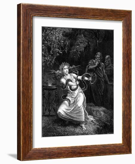 Delphi Oracle-Emile Bayard-Framed Art Print