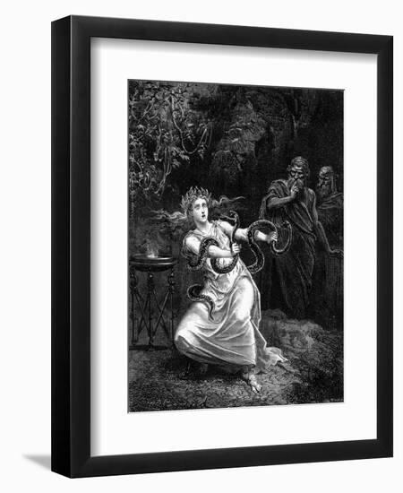 Delphi Oracle-Emile Bayard-Framed Art Print