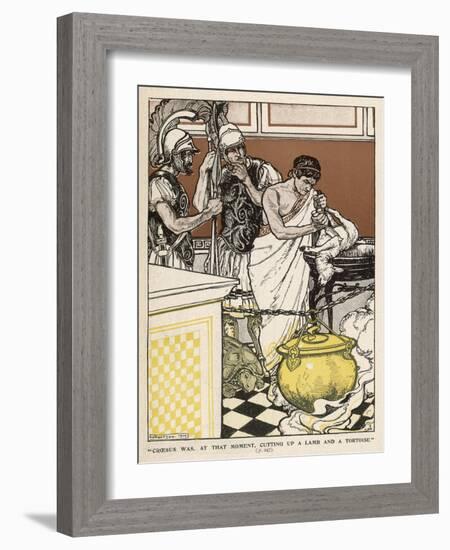Delphi Oracle-Arthur Rackham-Framed Art Print