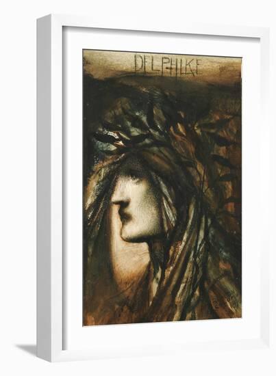 Delphike, 1896-Simeon Solomon-Framed Giclee Print