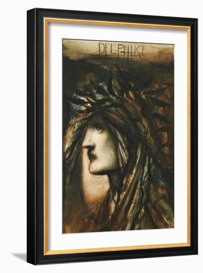 Delphike, 1896-Simeon Solomon-Framed Giclee Print