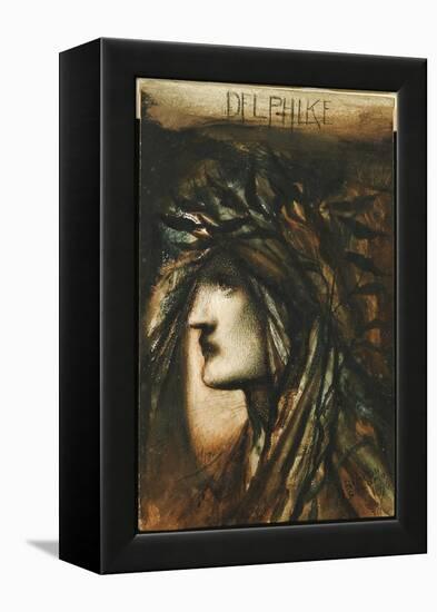 Delphike, 1896-Simeon Solomon-Framed Premier Image Canvas