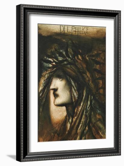 Delphike, 1896-Simeon Solomon-Framed Giclee Print