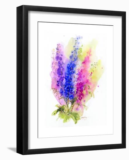 Delphinium, 2016-John Keeling-Framed Giclee Print