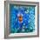 Delphinium and Iris-Maria Rytova-Framed Giclee Print