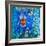 Delphinium and Iris-Maria Rytova-Framed Giclee Print