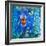 Delphinium and Iris-Maria Rytova-Framed Giclee Print