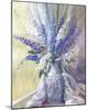 Delphiniums on a Window Sill-Elizabeth Parsons-Mounted Giclee Print