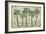 Delray Palm Horizontal-Paul Brent-Framed Art Print