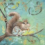 Fuzzy Squirrel-Delsie Walters-Mounted Art Print