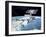 Delta Mission To the ISS, Artwork-David Ducros-Framed Photographic Print