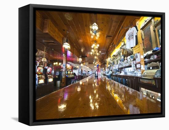 Delta Saloon, Virginia City, Nevada, United States of America, North America-Michael DeFreitas-Framed Premier Image Canvas