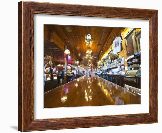 Delta Saloon, Virginia City, Nevada, United States of America, North America-Michael DeFreitas-Framed Photographic Print