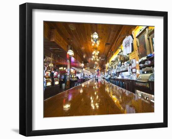 Delta Saloon, Virginia City, Nevada, United States of America, North America-Michael DeFreitas-Framed Photographic Print