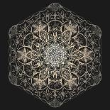 Fractal Mandala 11-Delyth Angharad-Giclee Print