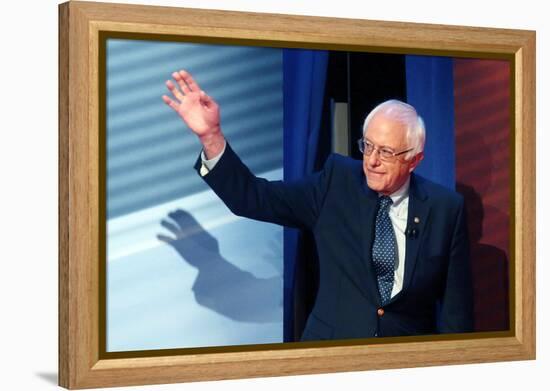 DEM 2016 Clinton Sanders-Gerald Herbert-Framed Premier Image Canvas