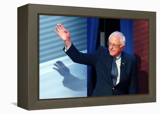 DEM 2016 Clinton Sanders-Gerald Herbert-Framed Premier Image Canvas