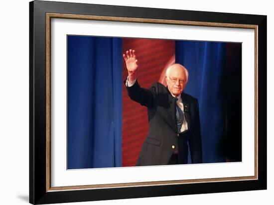 DEM 2016 Clinton Sanders-Gerald Herbert-Framed Photographic Print