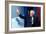 DEM 2016 Clinton Sanders-Gerald Herbert-Framed Photographic Print