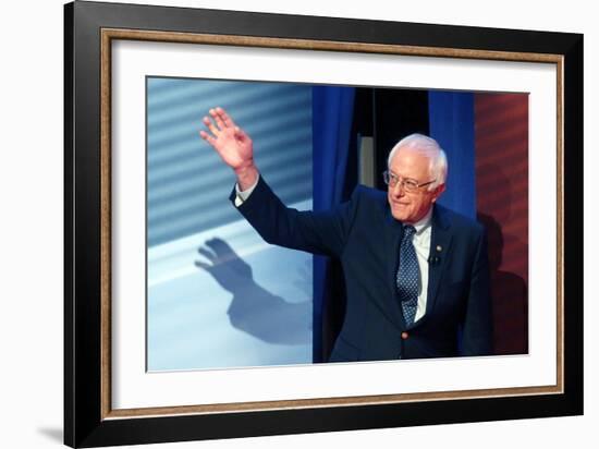 DEM 2016 Clinton Sanders-Gerald Herbert-Framed Photographic Print