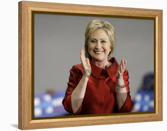 DEM 2016 Clinton-Pat Sullivan-Framed Premier Image Canvas