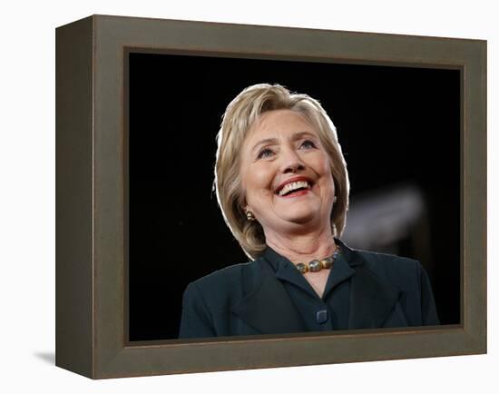 DEM 2016 Clinton-John Locher-Framed Premier Image Canvas