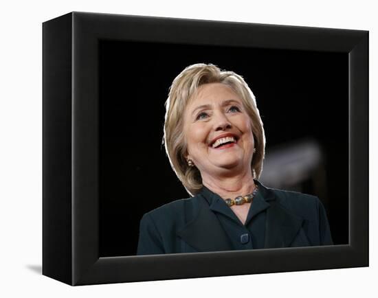 DEM 2016 Clinton-John Locher-Framed Premier Image Canvas