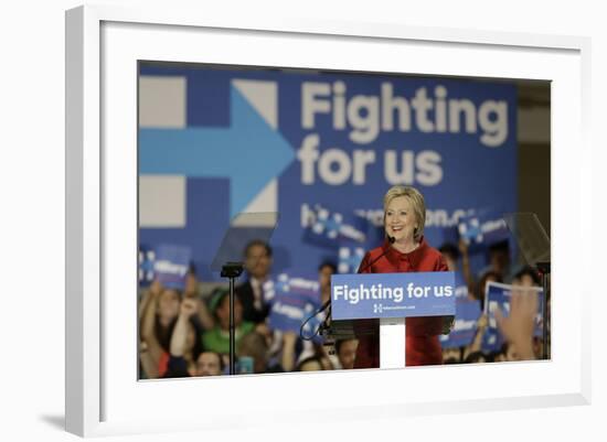 DEM 2016 Clinton-Pat Sullivan-Framed Photographic Print